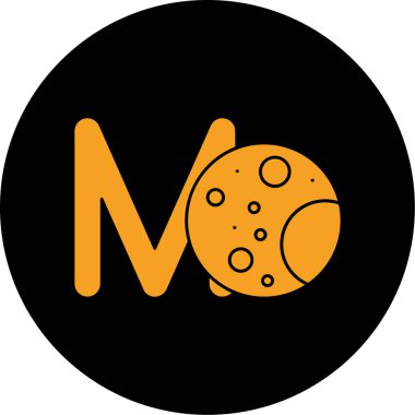 Bir simgenin vektör illüstrasyonu