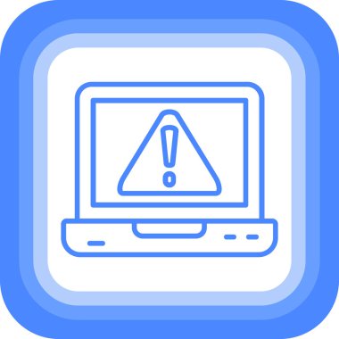 Uyarı hatası simgesi ana hat biçiminde