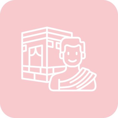 Servis simgesinin vektör illüstrasyonu