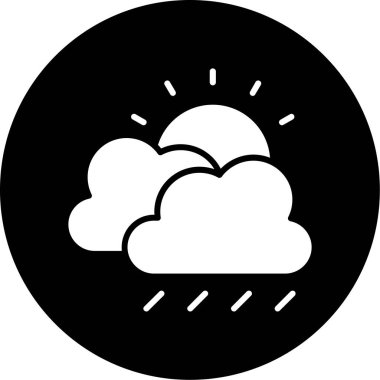 vektör bulut simgesi