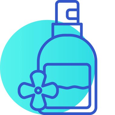 şişe simgesi vektör illüstrasyonu