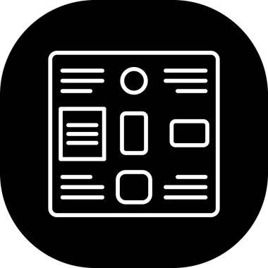 Kişisel ve ticari kullanım için vektör simgesi