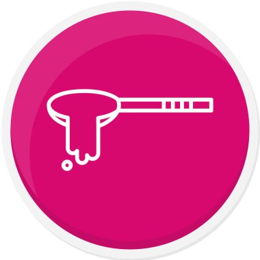 Modern b 'nin vektör illüstrasyonu eksik simgesi