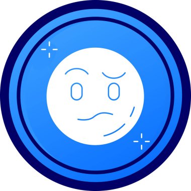 Emoji. Web simgesi basit tasarım