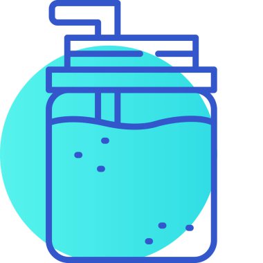 Benzin deposu ikonu. vektör illüstrasyonu