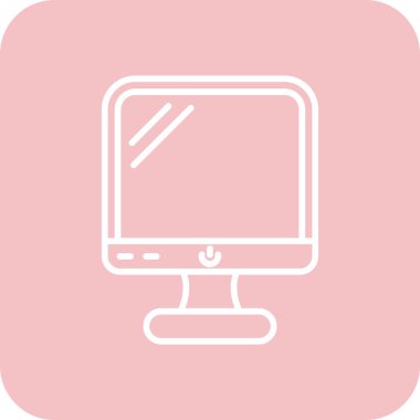 bilgisayar ekranı vektör simgesi