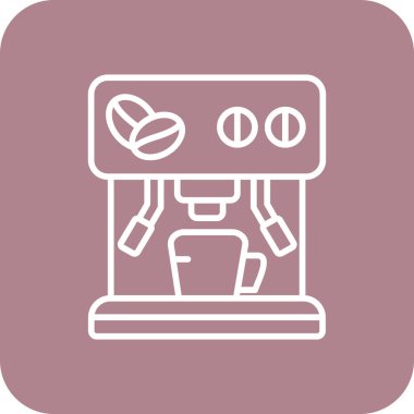 robot. Web simgesi basit illüstrasyon