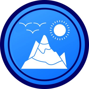 Güneş Simgesi Vektör illüstrasyonu