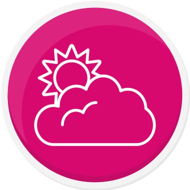 hava simgesi vektör illüstrasyonu