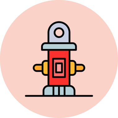 robot. Web simgesi basit illüstrasyon