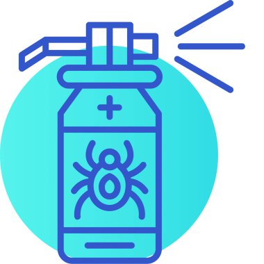 Sprey şişe. Basit tasarım