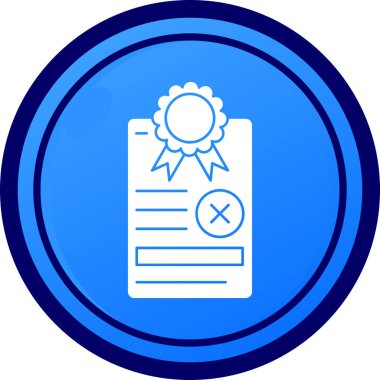 diploma. Web simgesi basit tasarım