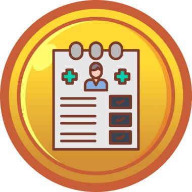 Modern bir simgenin vektör illüstrasyonu