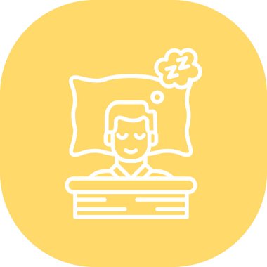 Bir dizüstü bilgisayar simgesi, vektör illüstrasyonuyla düşünen adam