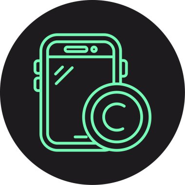 Vektör illüstrasyonu, simge ögesi