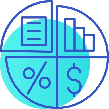 Çizelge. Web simgesi basit illüstrasyon