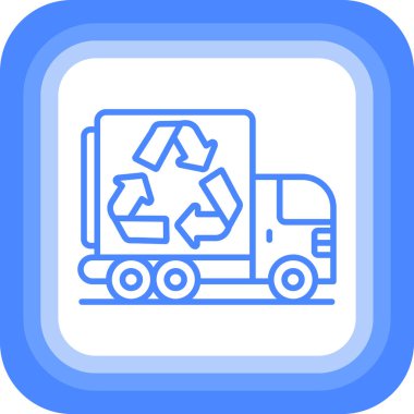 Geri dönüşüm simgesi vektör resimlemesi