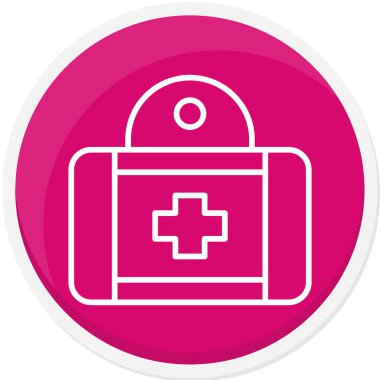 Modern bir simgenin vektör illüstrasyonu