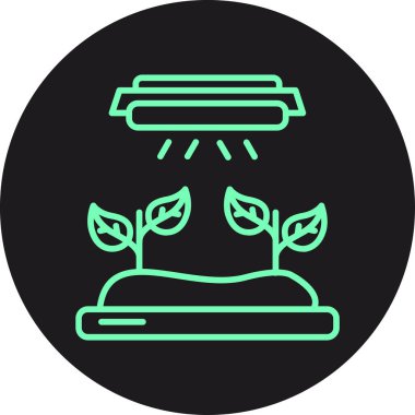 Ağaç simgesinin vektör illüstrasyonu