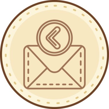 e- posta simgesi vektör illüstrasyonu