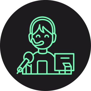 haber simge vektör çizim