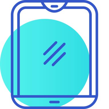 Telefon simgesi vektör illüstrasyonu