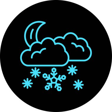 Projeniz için vektör kar tanesi simgesi