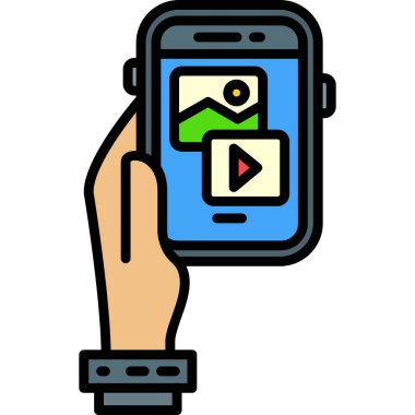 Mobil uygulamalı akıllı telefon