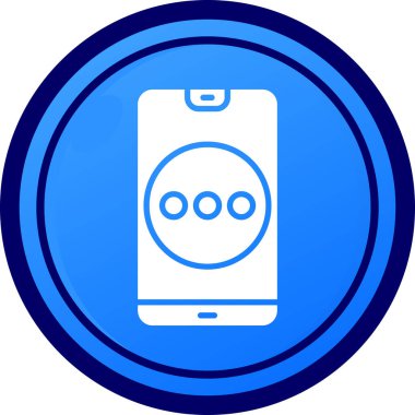 Modern bir simgenin vektör illüstrasyonu