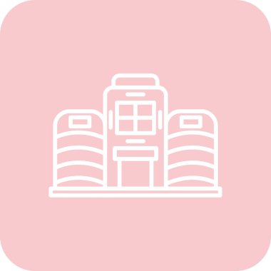 Modern b 'nin vektör illüstrasyonu araba simgesinden yoksun