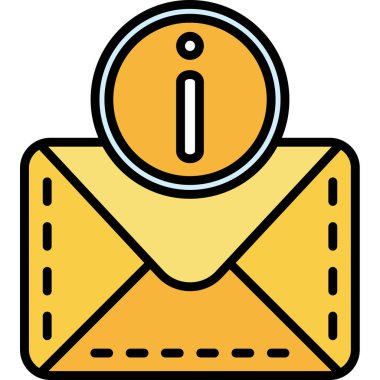 Uyarı e- posta simgesi