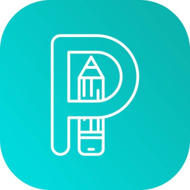 İpucu işaretli uzun gölge çizgisi simgesi