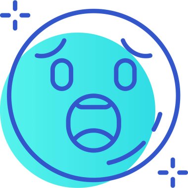 emoticon emoji yüz simgesi - özet biçimi