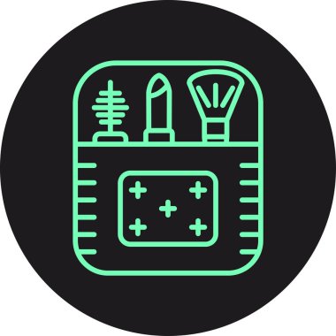 Eşsiz Elektrik Isıtıcı Satır Vektörü Simgesi