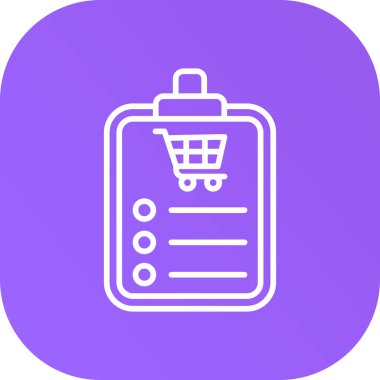 Alışveriş arabası simgesi, vektör illüstrasyonu