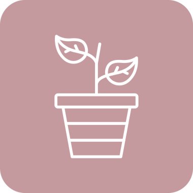 Akıllı çiftlik simgesi, vektör illüstrasyonu basit tasarım