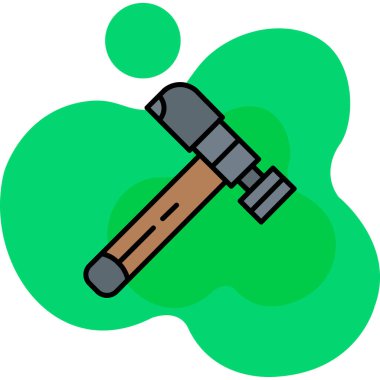 Boya. Web simgesi basit illüstrasyon