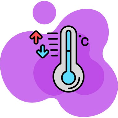 Soğuk hava. Web simgesi