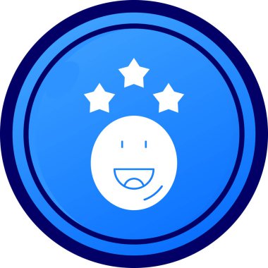 Moda biçimi arka grubunda mutlu simge simgesi