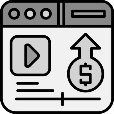 para simgesi vektör illüstrasyonu