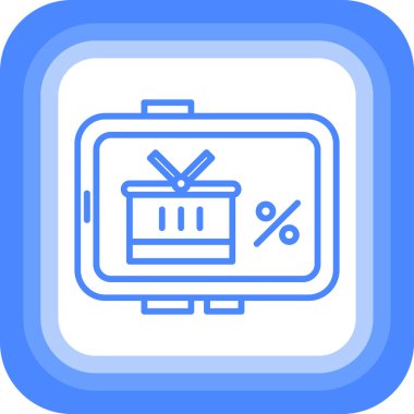 vektör kutusu simgesi, vektör illüstrasyonu