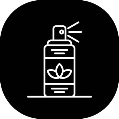 Bir yağ ikonu şişesinin vektör çizimi