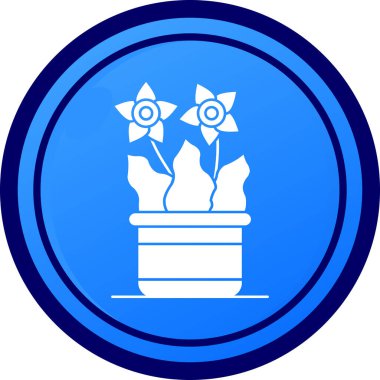 Mum. Web simgesi basit illüstrasyon