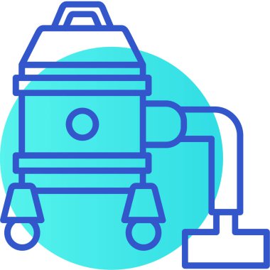 Su temizleyici. Basit illüstrasyon