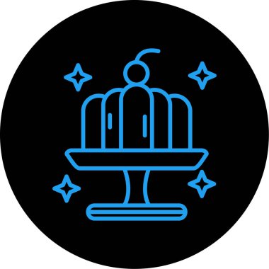 Gıda simgesinin vektör illüstrasyonu