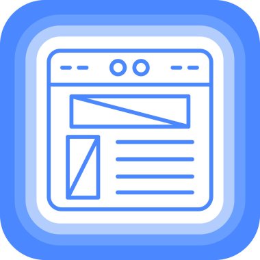 uygulama web arayüzü simgesi