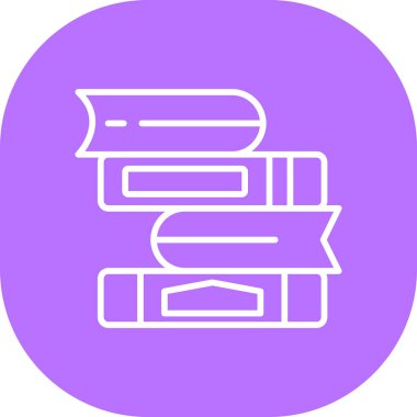 kitap simgesi vektör illüstrasyonu