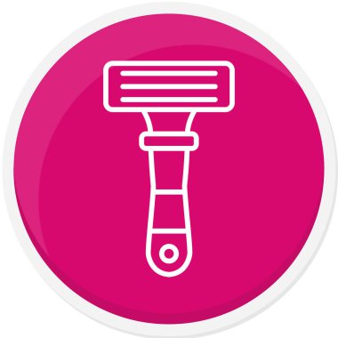 Tarak simge vektör çizim