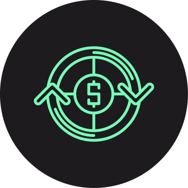 seo modern simgesinin vektör illüstrasyonu