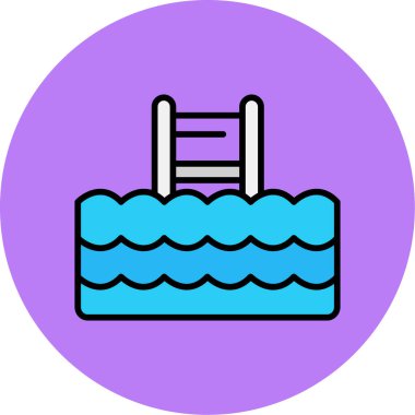 tekne ikonu vektör illüstrasyonu